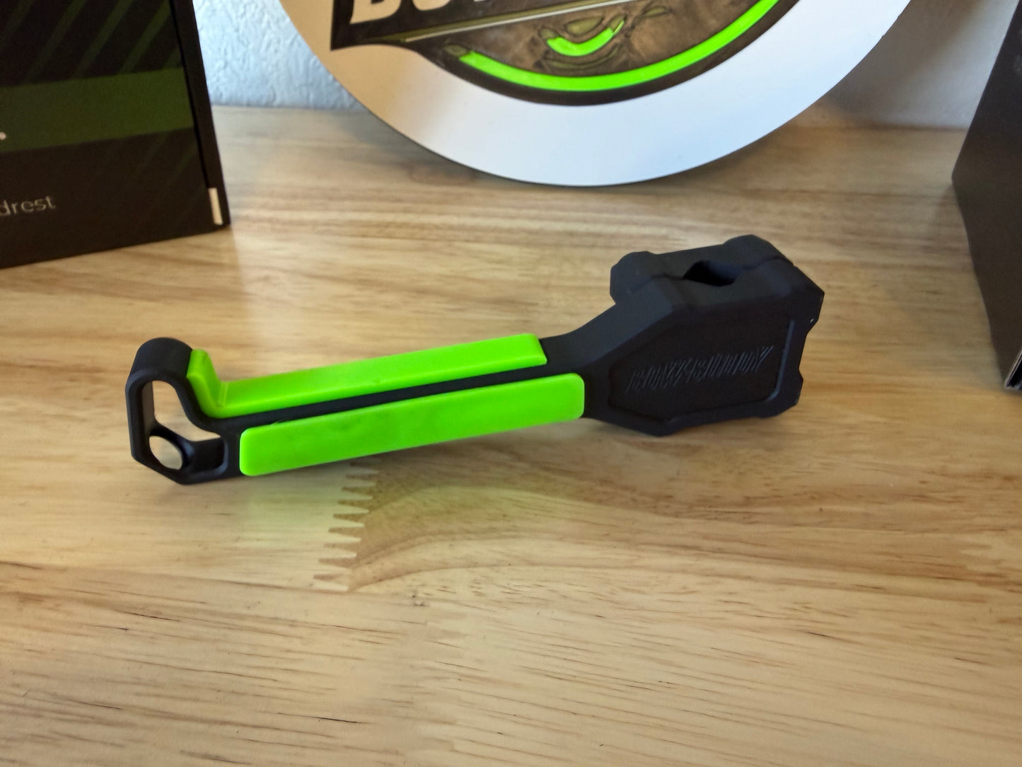 Bow Buddy™ Elite Aluminum Headrest Bow Hanger for Trucks & SUVs (Founders Edition)