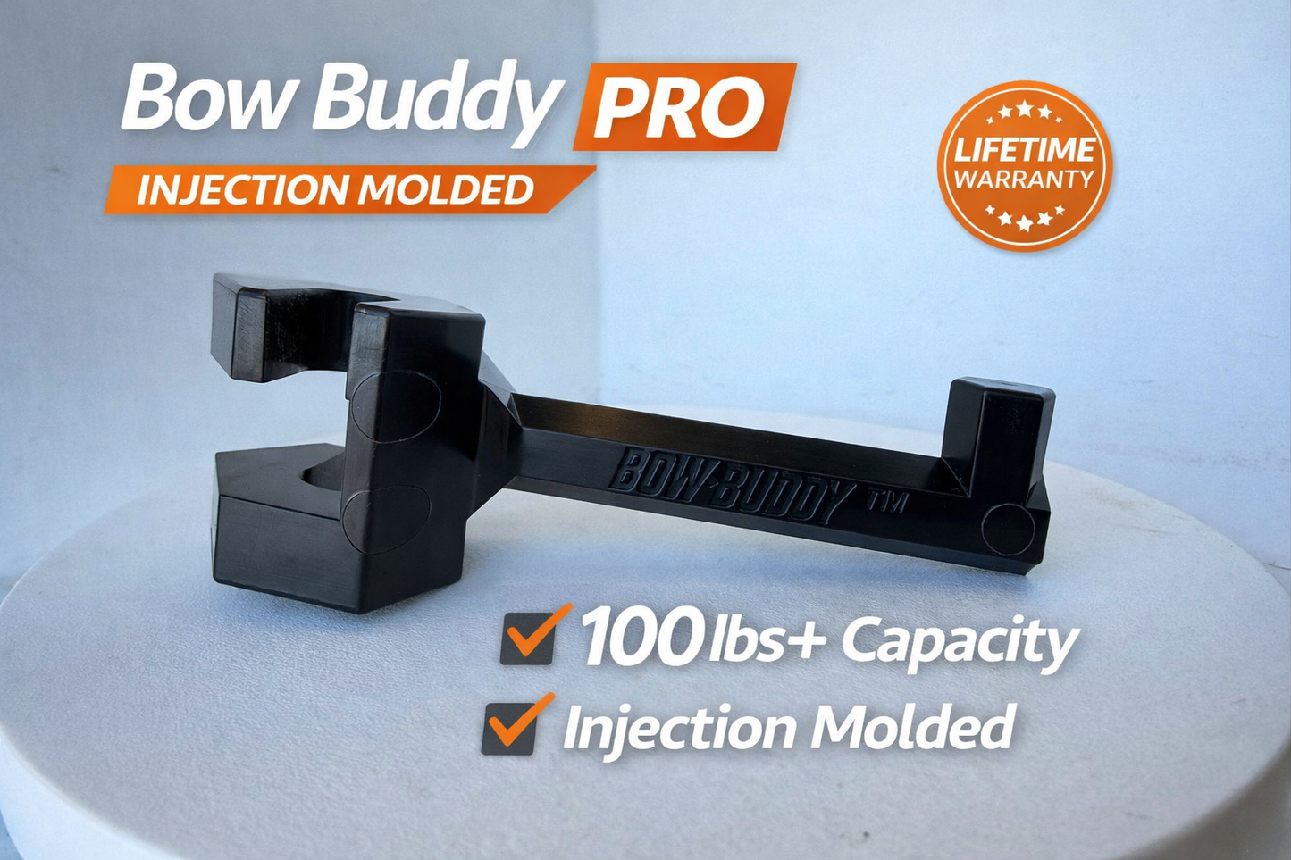 ツイストオン式3.0 Bow Buddy™ ヘッドレストボウハンガー（トラック＆SUV用）